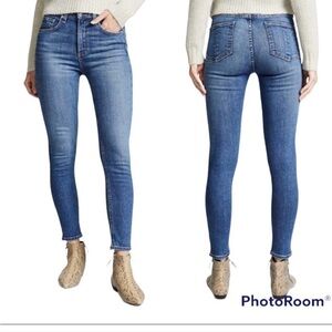 rag & bone High Rise Ankle Skinny
